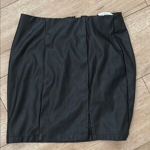 Aeropostale Mini Pencil Pleather Mini Skirt
